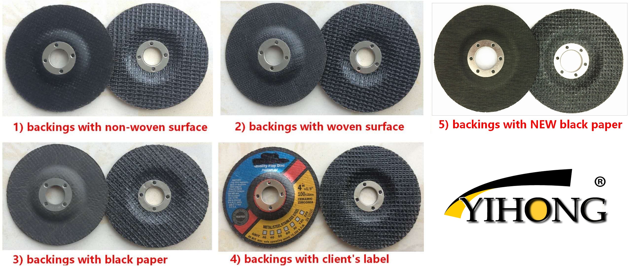 Yihong fiberglass backing plates for 20 years_Yihong abrasives_fiberglass backing pads_flap disc manufacturer_flap disc factory