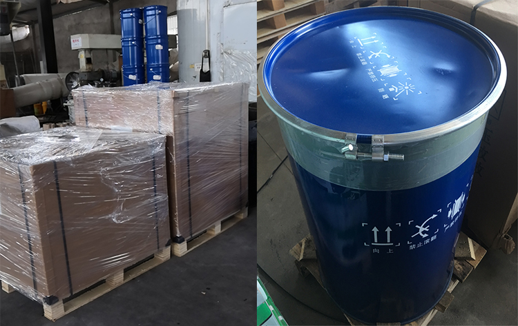 1000kg flap disc glue is sent to South Korea today_flap disc glue_flap disc factory_flap disc production line