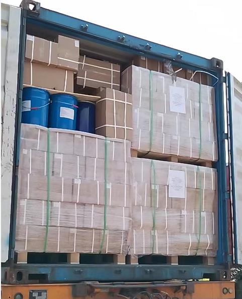 200,000 Pieces Flap Discs and 1200kg Glue Deliver to Southeast Asia Today_calcined AO flap disc_4inch flap discs_flap disc glue
