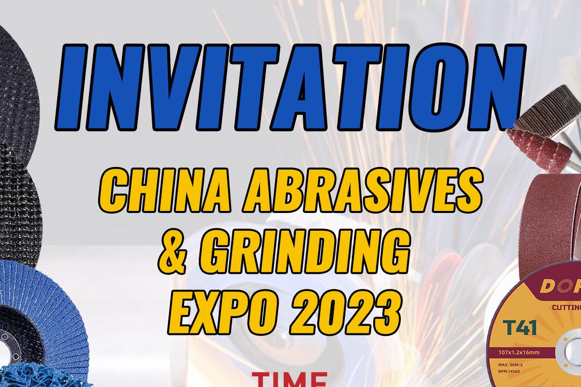 China Abrasives & Grinding Expo 2023 Invitation